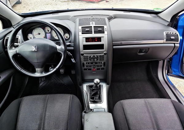 Peugeot 407 cena 11950 przebieg: 177000, rok produkcji 2004 z Wysokie Mazowieckie małe 466